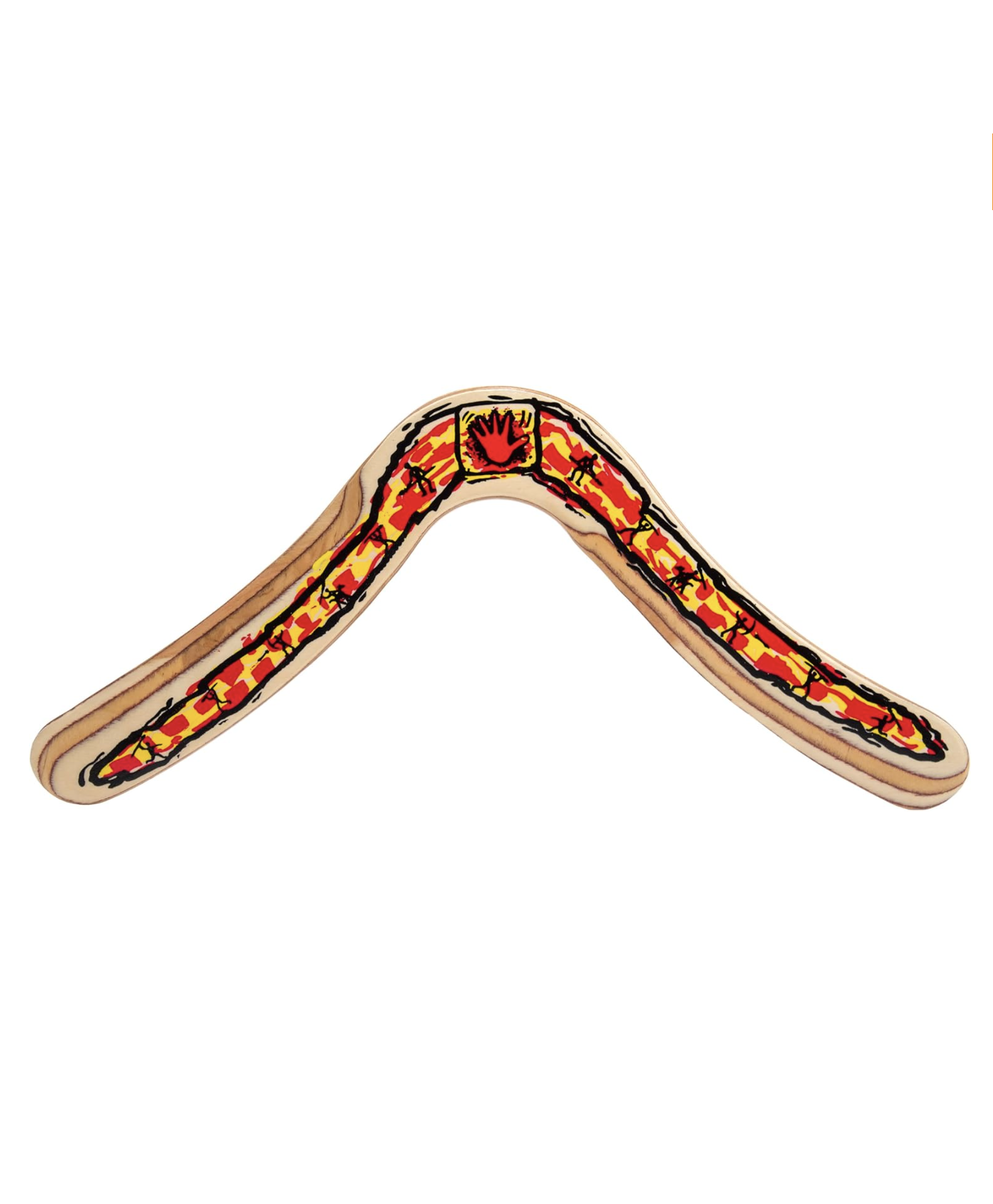 Channel Craft Boomerang wooden flying toy for outdoor play