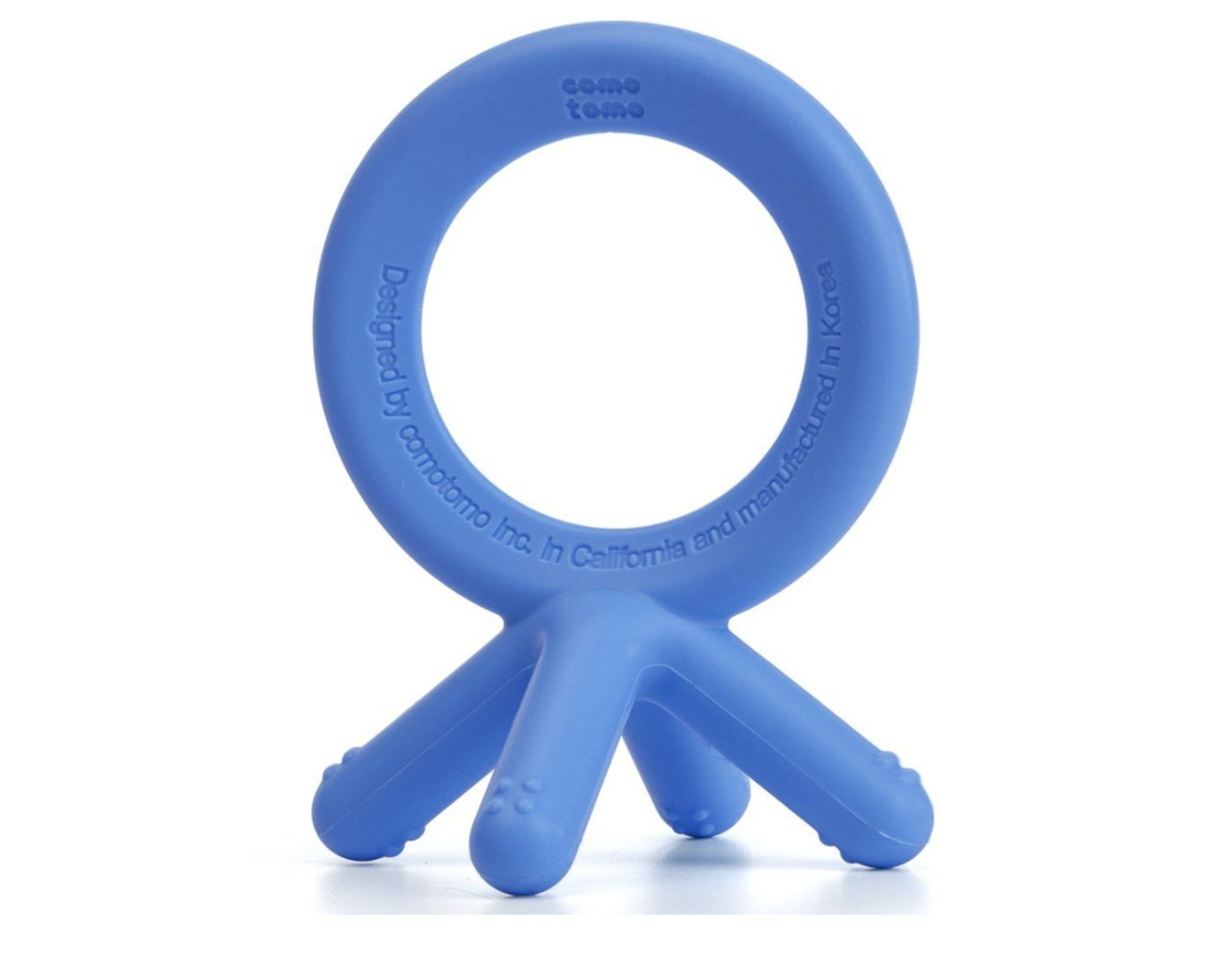 Comotomo Silicone Baby Teether soft and flexible teething toy for infants