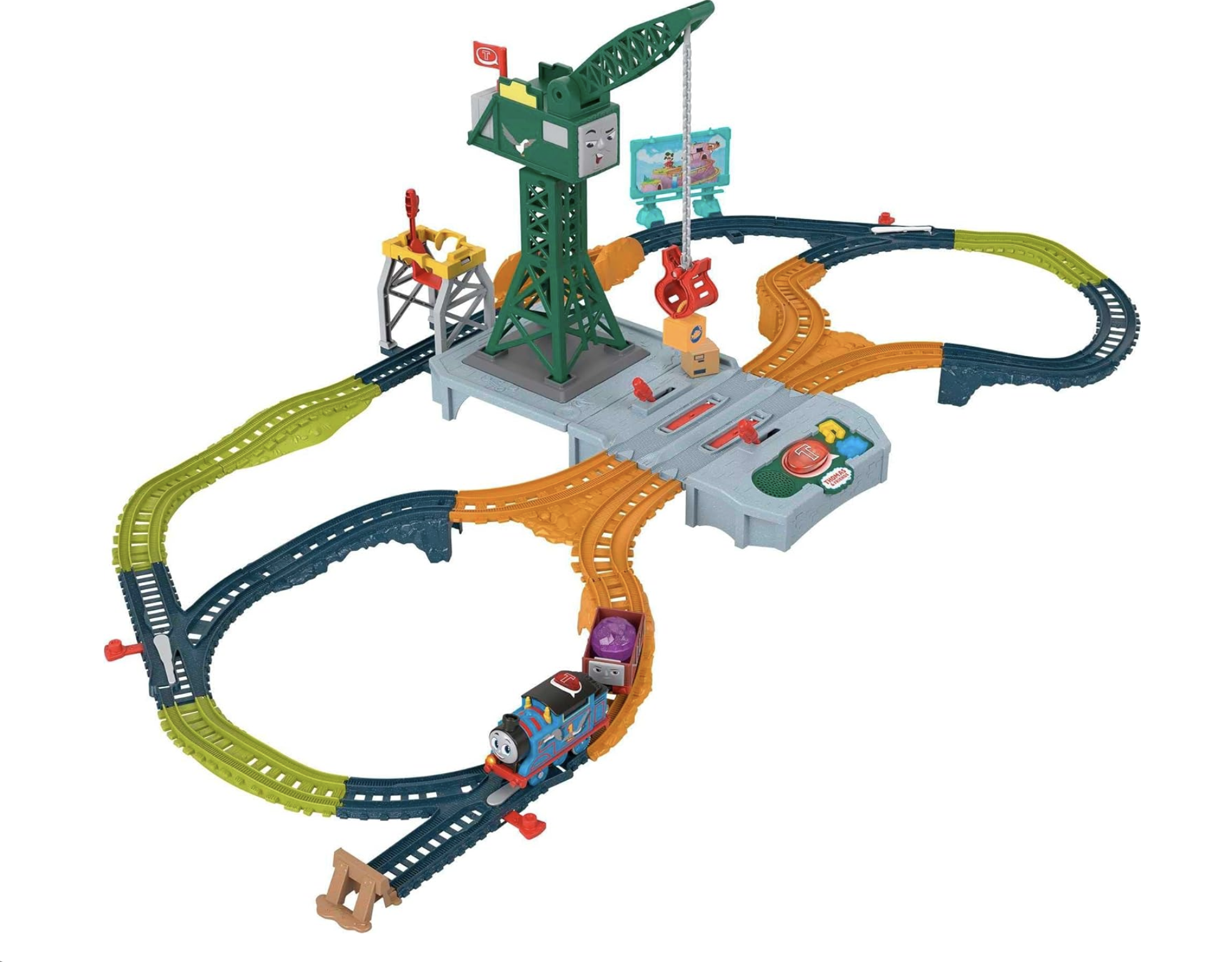 Fisher-Price Thomas & Friends TrackMaster Train Set exciting train set with motorized engines and tracks