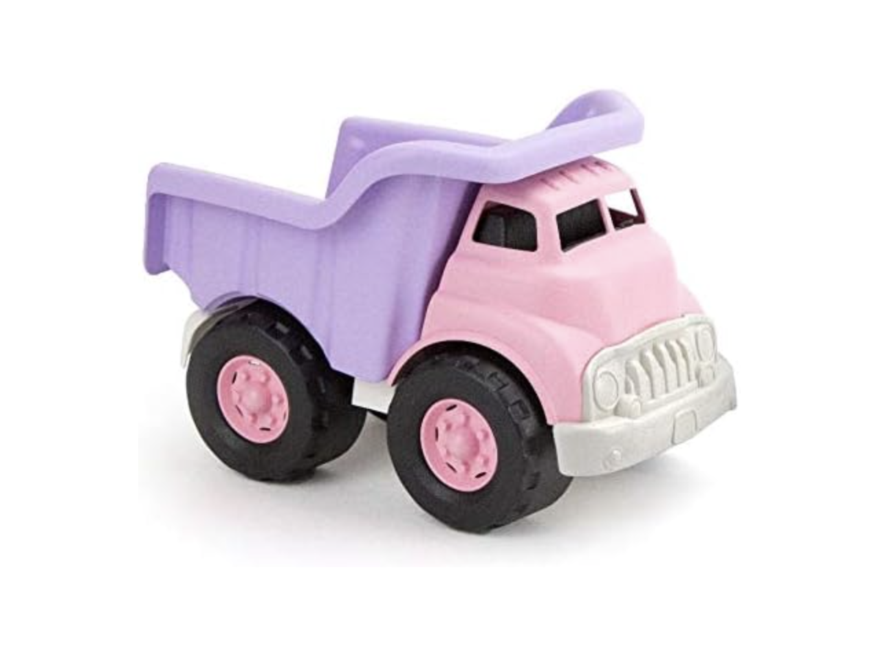 Eco-friendly dump truck toy made from recycled materials for toddlers