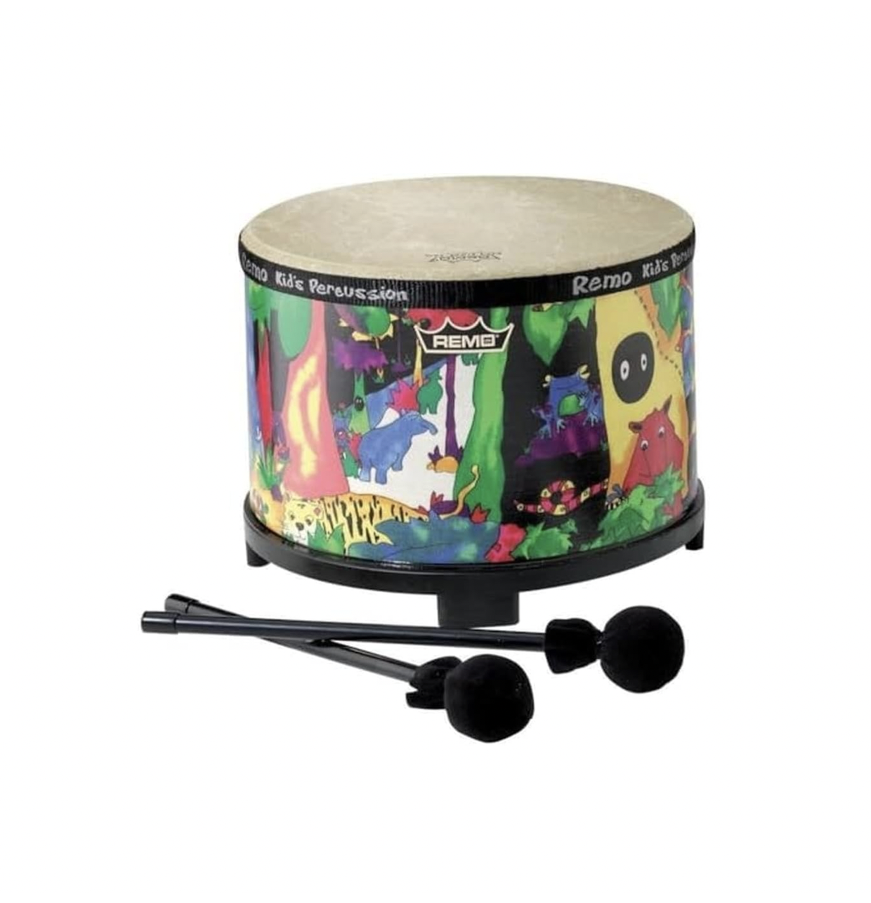 Remo Kids Percussion Floor Tom Drum for toddlers and children