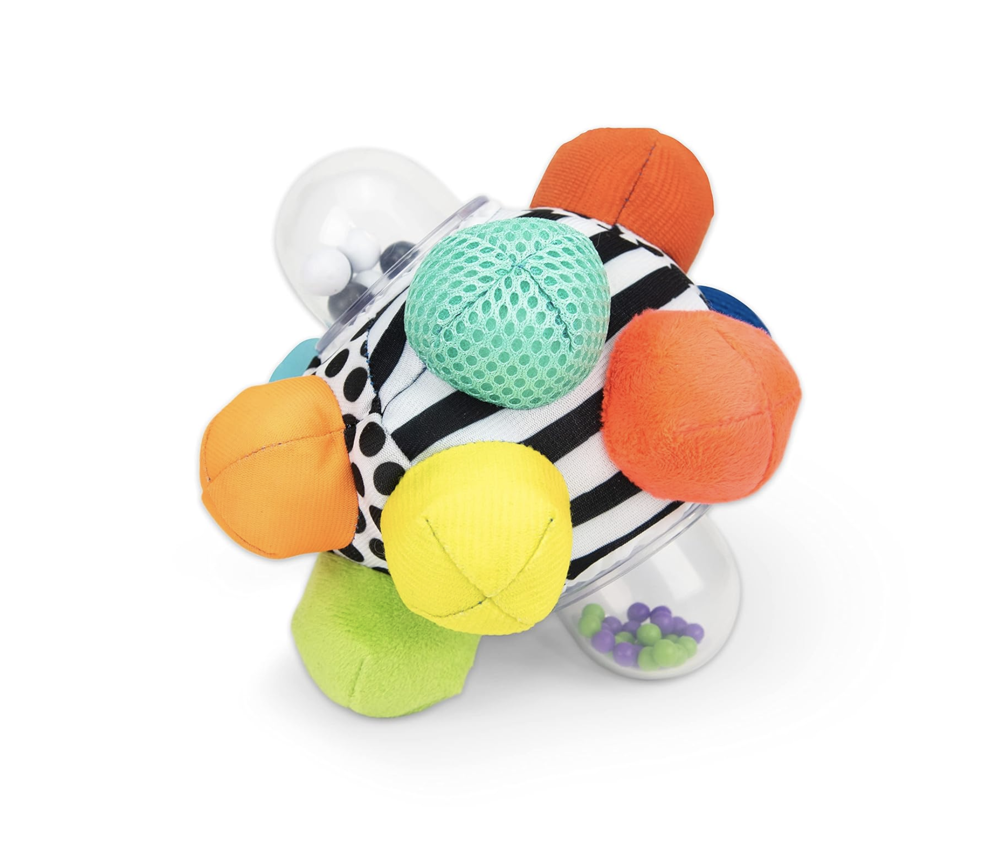 Textured ball with bumps for sensory play and motor skill development